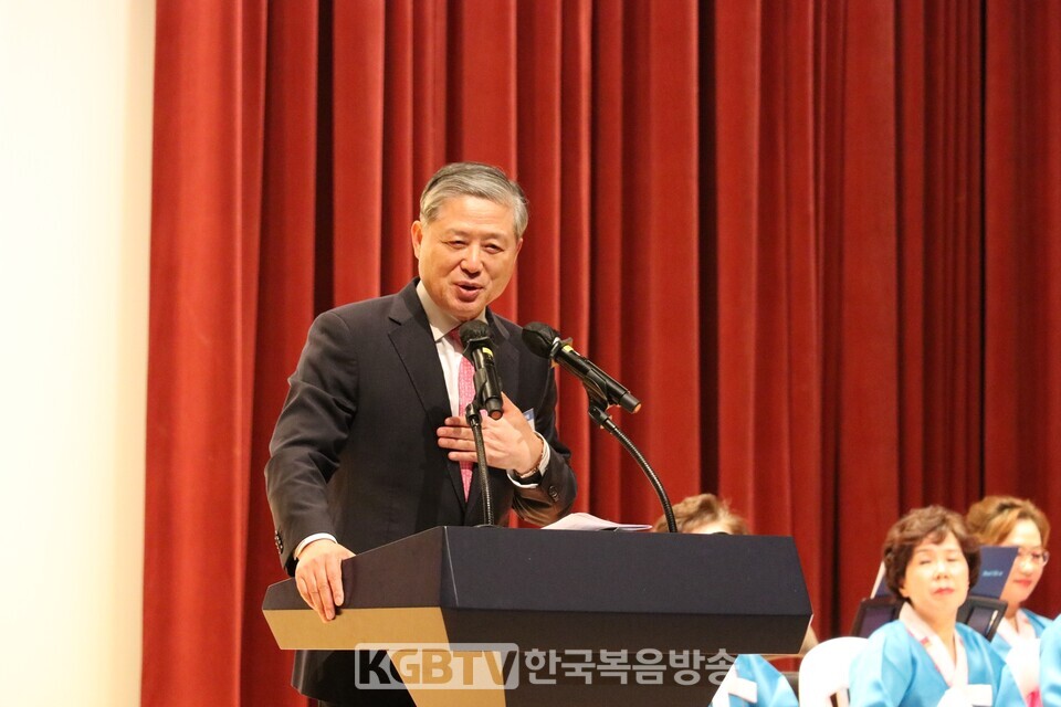 광주기독교교단협의회가 주최한  2024신년하례회에서  김재영목사가 "위대한 지도자 모세"란 제목으로 말씀을 전했다.